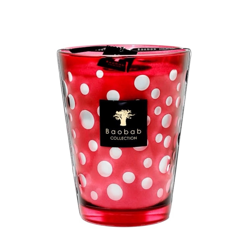NEW Baobab Collection Red Bubbles Max 24‎ Luxury Designer Candle